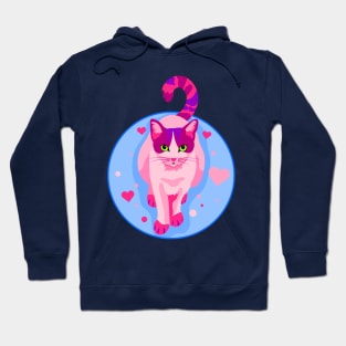 Cute Cat Design I Love my Cat Hoodie